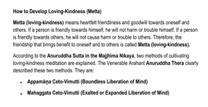 Metta Meditation